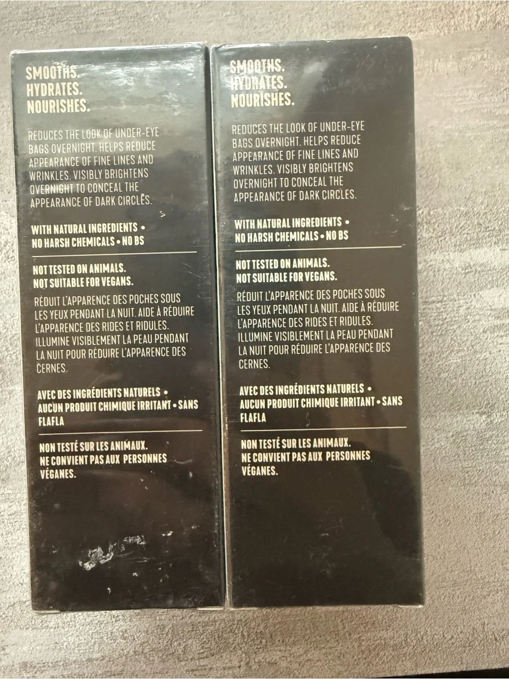 2 pack FORGE SKIN Only What Works Men's Hydrating Face Serum Moisturizer 1.7 oz
